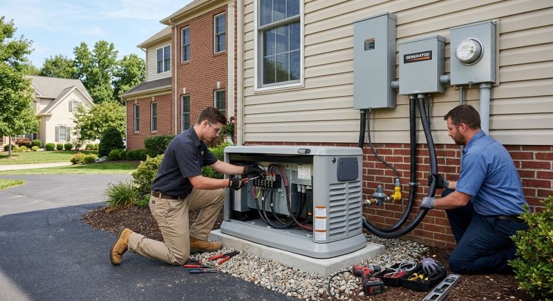 Gas Generator Installation in Alpharetta, GA